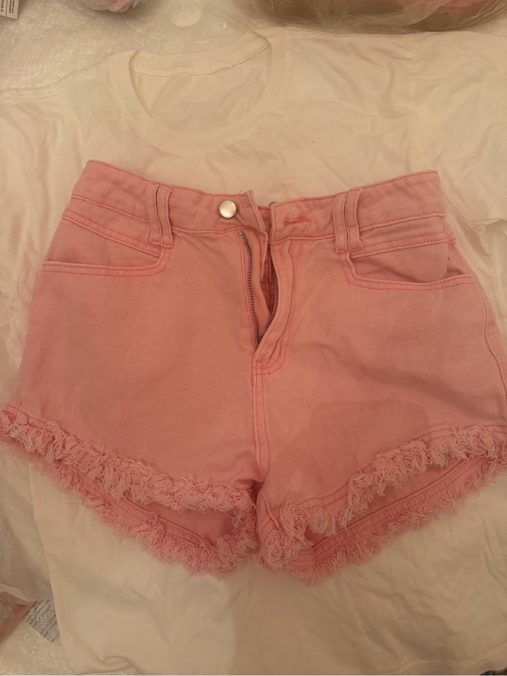 Pink shorts